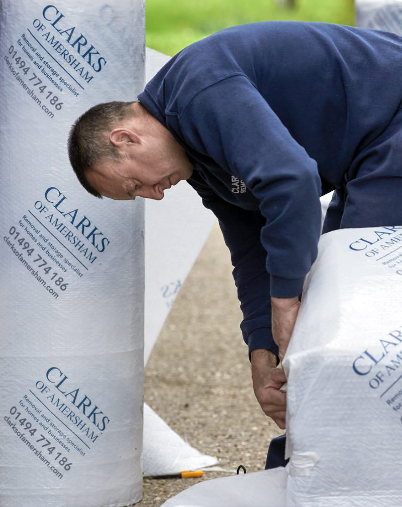 Clarks staff packing